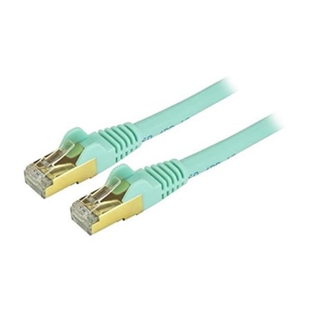 Ezgeneration 1 ft. Ethernet Patch Cable - Aqua EZ647948