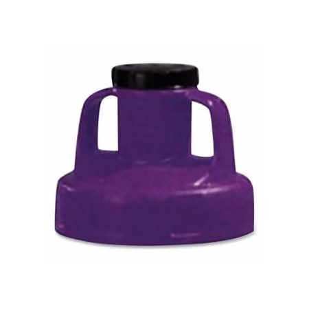 Oilsafe Multi-Purpose Utility Lid, 2 in dia, Purple, Engineering Plastic 399-100207