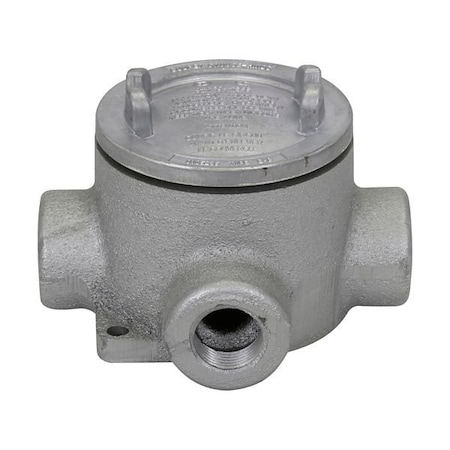 Crouse-Hinds Eaton Crouse-Hinds series Condulet EAB conduit outlet box with cover EABT26