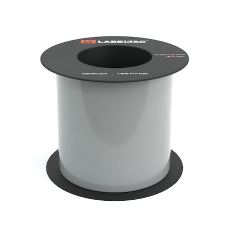 Labeltac High Performance 10-Year Vinyl Supply 5in x 75ft LT9, Gray LT508HP-C