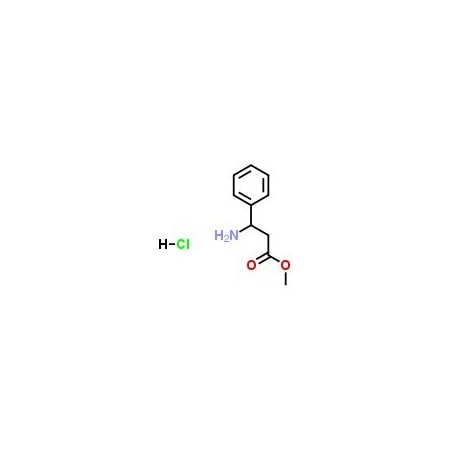 Ak Scientific Methyl 3-phenyl-3-amino-propionate hydrochloride (25g), CAS 88831-43-0 B101-25g