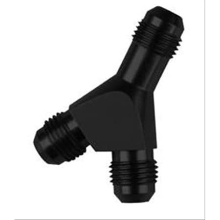 Geared2Golf 900612-BL 12 AN Male Y-Fitting, Black GE3608512
