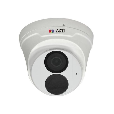 Acti 2MP Outdoor Turret with D/N, Adaptive IR, Superior WDR, SLLS, Fixed Lens Z78
