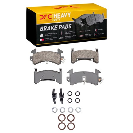 Dfc Heavy Duty Disc Brake Pad Set,  1214-0154-01