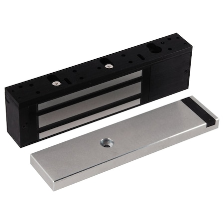 Rci MultiMag Single Electromagnetic Lock, 1200 lbs. Holding Force, 12/24 VDC, Door Status Sensor, Secur 8310 DSS/SCS 40