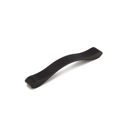 Schaub 160mm Center to Center Wave Cabinet Pull Matte Black Finish 244-160-MB