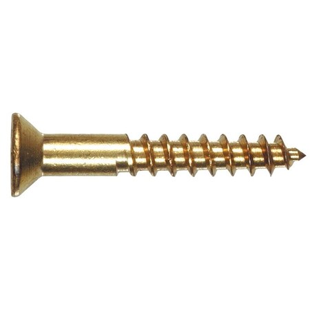 Hillman No. 6 X 1 in. L Phillips Coarse Wood Screws, 100PK 385660