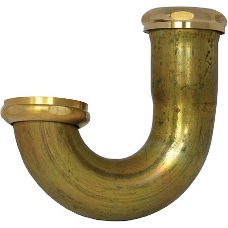 Westlake Pipe & Fittings 1-1/2'' LA Pattern Rough Brass J-Bend 3/1/3417