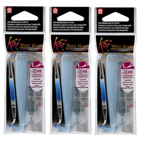 Sakura Large Round Paint Brush, 3 PK 39123