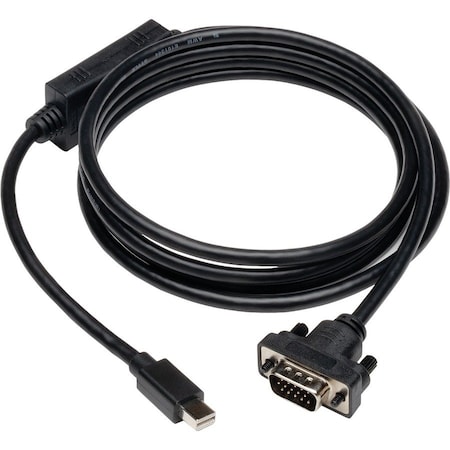 Tripp Lite Mini DPort Cable, 1.2Adapter, VGA, M/M, 10ft P586-010-VGA-V2