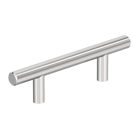 Amerock Bar Pulls Hollow 3 inch (76mm) Center-to-Center Polished Chrome Cabinet Pull, 25PK 25VMP3724026