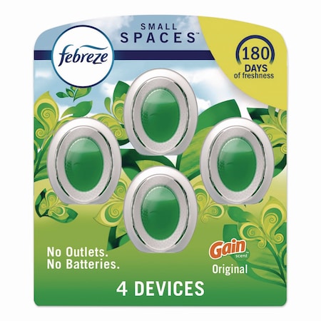Febreze smallSPACES, Gain Original, 0.25 oz, 4PK 2573