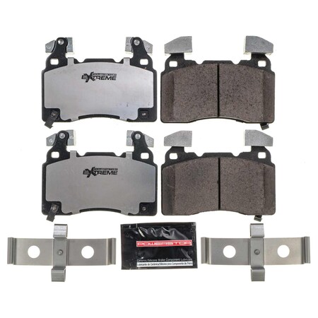 Powerstop Z26 STREET WARRIOR CARBON FIBER-CERAMIC BRAKE PADS Z26-1474A