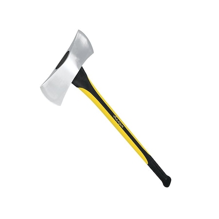 Vulcan 34476 Michigan Axe, High Polished Head, 3.5 lb Head, Fiberglass Handle, 34 in OAL 34924
