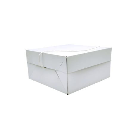 Boxit White Hat Box 18X18X7, 25PK HB18187