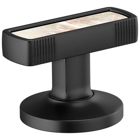 Brizo Kintsu Widespread Lavatory Handle Kit with Mother of Pearl Insert HI5306-BLPL