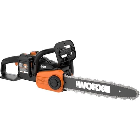 Positec 14'' 40V 2x20VLi ion Chainsaw WG384