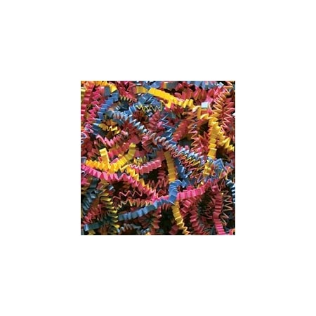 Bubblefast 10 lb. Fiesta Blend Crinkle Paper BFCPB10BB