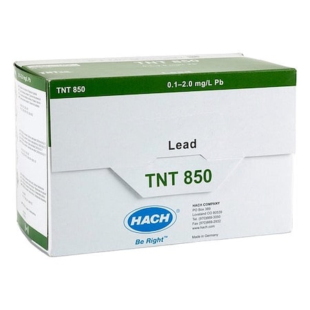 Hach Lead Vial Test, Vial TNT850