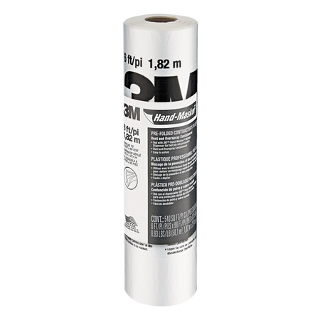Scotch Contractors Plastic, 6 ft. x 90 ft., PK12 CP6