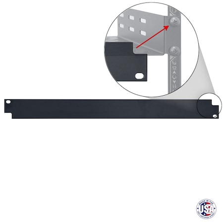 Lowell Finishing Panel for Rackmount Utility Shelves FP-1