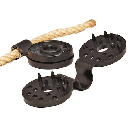 Green-Tek Hinged Grommets, PK50 50 PLASTIC GROMMETS