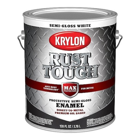 Krylon Alkyd Coating, Paint, Solvent, White K09734008