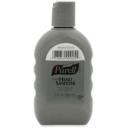 Purell Hand Sanitizer Biobased Gel 3oz Rugged Portable Bottle, PK24 9624-24