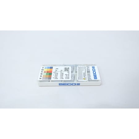 Seco CARBIDE INSERT, 10PK CNMG120408-MF3
