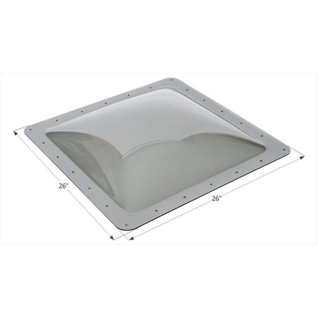 Bookazine SL2222S 22 x 22 In. Skylight, Smoke TI89366