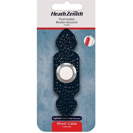 Globe Electric Wired Recess Mount Push Button Doorbell 18000116