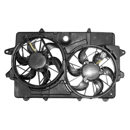 Geared2Golf Radiator Cooling Dual Fan Assembly for 2008-2012 Ford Escape GE3634482