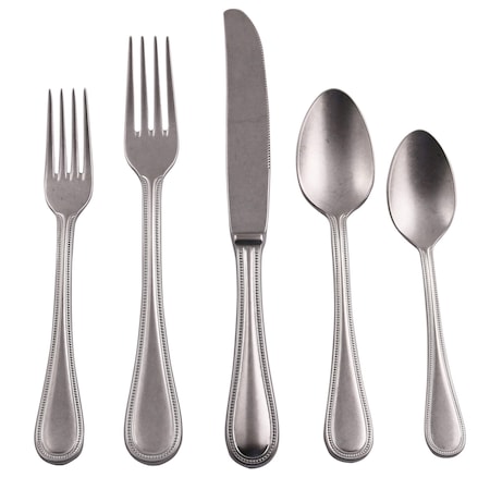 Mepra Perla Pewter Flatware  Set - 5 Pcs. 107622005P