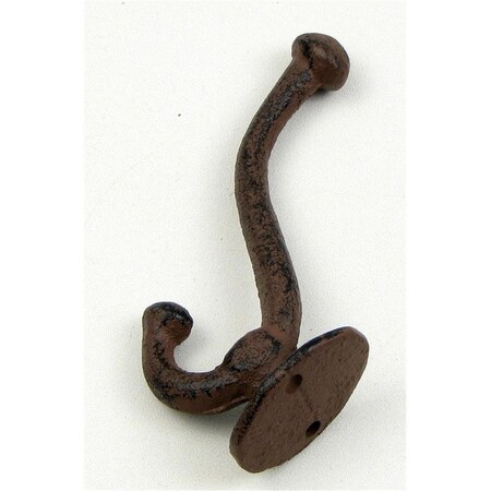 Esteras Tikar Cast Iron Coat Wall Hook - Brown ES1793362