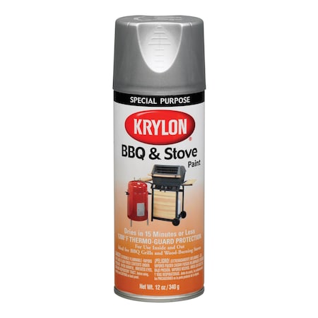 High Heat 12 Oz Krylon Aluminum Spray Paint K01407777