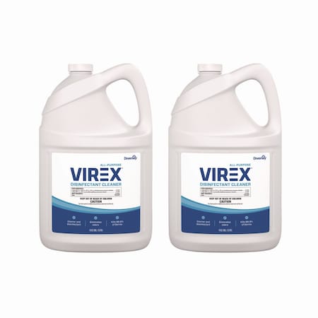 Diversey Cleaners & Detergents, Container, Lemon, Colorless, 2 PK CBD540557