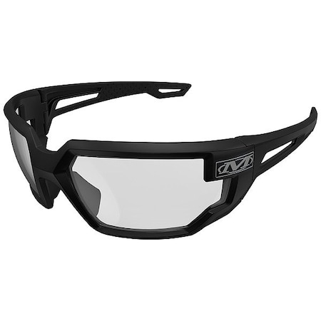 Mechanix Wear Type-X, Safety Glasses, Anti-Fog & Anti-Scratch, Clear Lens, Black Frame, Full-Frame VXS-10AE-PU