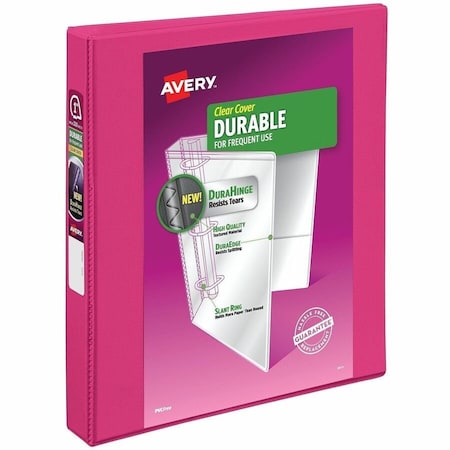 Avery Durable View 3 Ring Binder, 1" Slant Rin 17830