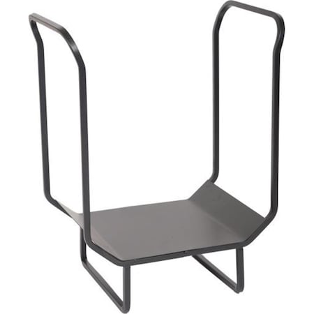 Dagan 100 Percent Welded Steel Log Rack, Black LC18