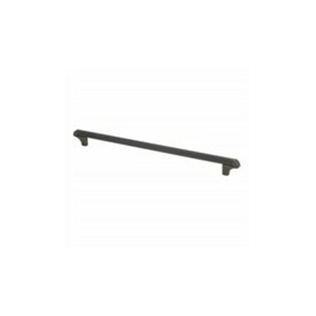 Gourmetgalley 320 mm Square Transitional Cabinet Pull, Dark Bronze GO2057524