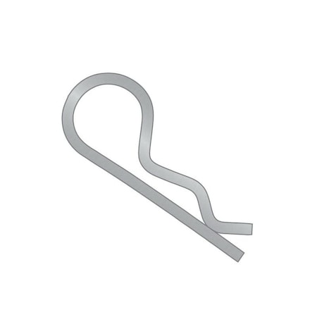 Huyett Bridge Pin, 302/304SS, .243 Wire Dia x 5.125 L x 1.5 In Eye Dia x Fits 1.25 to 1.5 Shft BPS-235