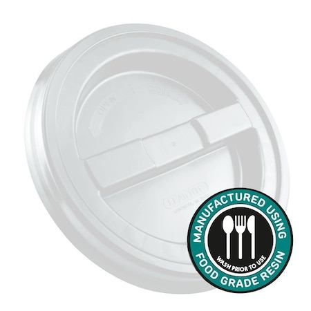 Encore Plastics 500435 Paint Pail Lid, Plastic 1042519