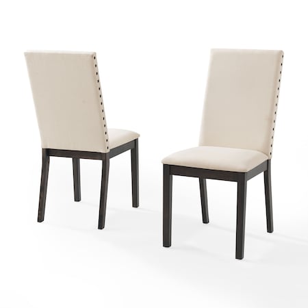 Crosley Hayden 2-Piece Upholstered Dining Chair Set CF501519-SL