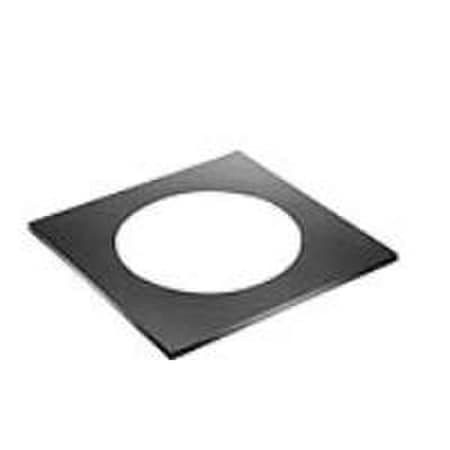 Duravent 10DT-TCR-TCSB DuraTech Flat Ceiling Trim Collar for Round Support Box 10DT-TCR (TCSB)