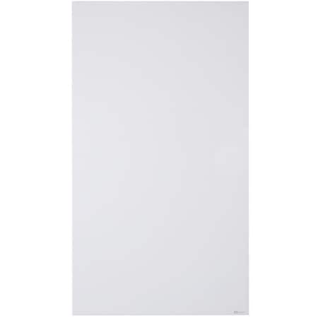 Quartet Dry Erase Board, 85", Glass Frame, Gloss Q014885IMW