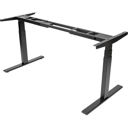 Tripp Lite Sit Stand Adjustable Electric Desk Base for Standing Desk Black WWBASE-BK