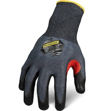 Ironclad Performance Wear Knit Gloves, Unisex, Cut-Resistant, PR KKC9PU-05-XL