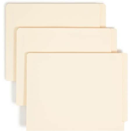 Smead Manila End Tab Classification Folder, 1 divider, Straight Cut Tab, 50/BX 34220