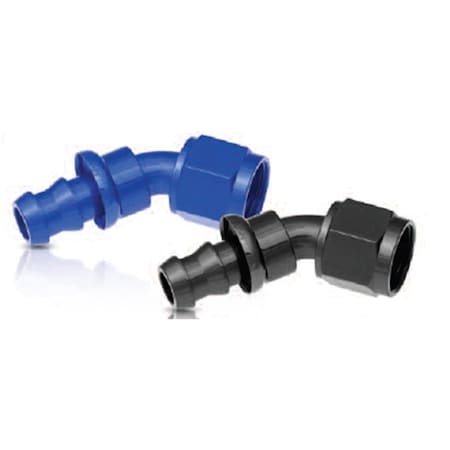 Araba Vector 2045102 Push Loc Hose End - Black And Black AR3018467