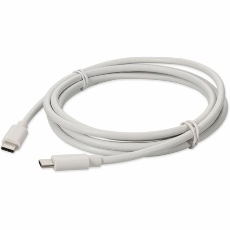 Add-On 2M USB 3.1 C MALE TO MALE WHITE CABL USBC2USBC2MW-AA